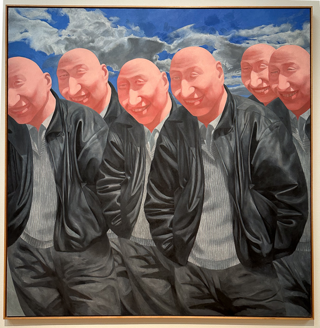 Series 2 No. 3. The painter, Fang Lijun, is from a school called Cynical Realism.