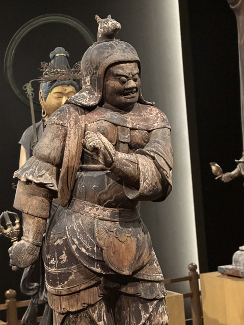 The guardians wore helmets with different zodaic animl heads