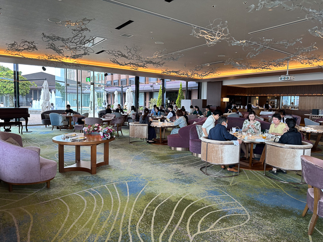 On arrival we had lunch in the Casablanca Laounge