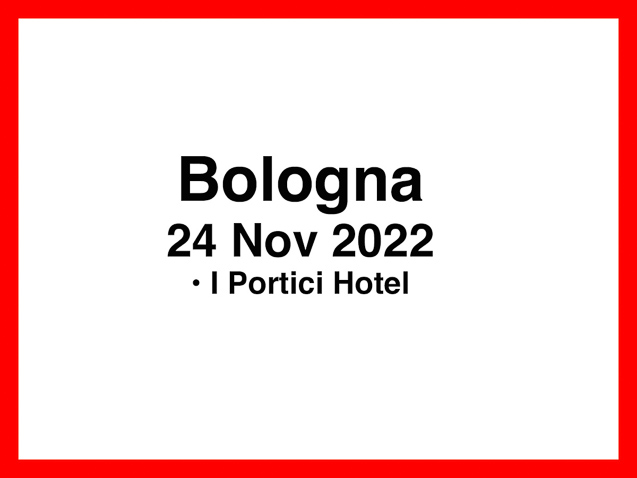 We flew from Heathrow to Bologna and checked into I Portici Hotel, north of the center of town.
