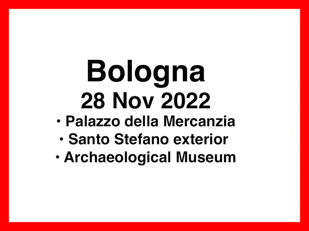 Our last day in Bologna