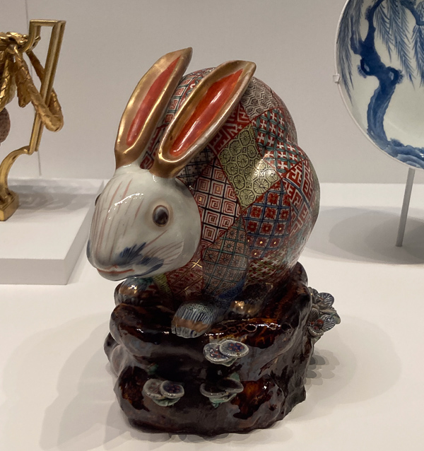 This incense burner from Arita was purchased by the Prince Regent (later George IV) in 1818.