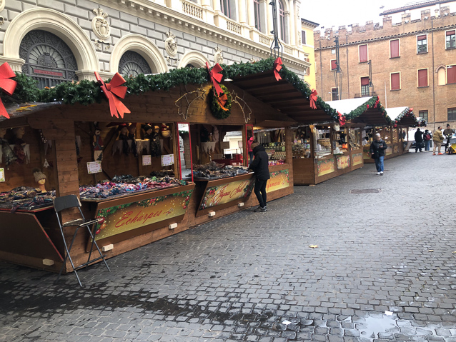 Street markets are common in many European cities at Christmas time. This was shot 28 November.
