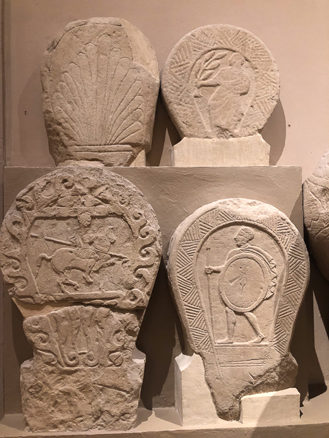 Etruscan tomb markers