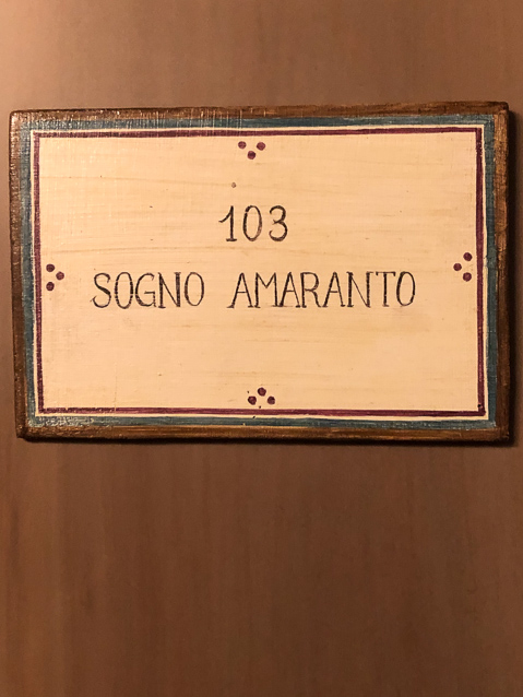 Our room at Albergo Cappello in Ravenna.