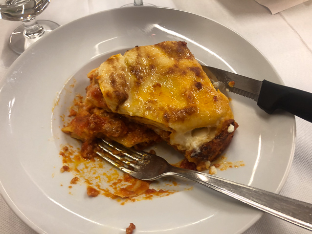 We ate luch at a truck stop, which was excellent.