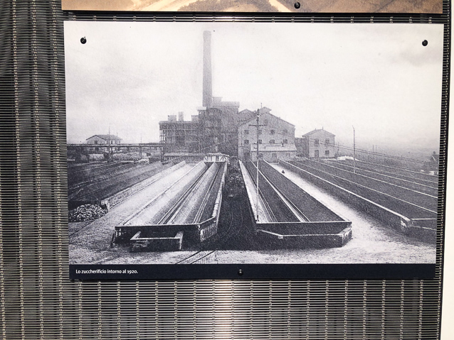Empty beet troughs in 1920