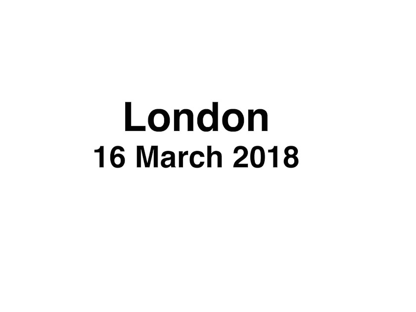 We made a short trip in March 2018, staying six nights in London and five in Dublin.