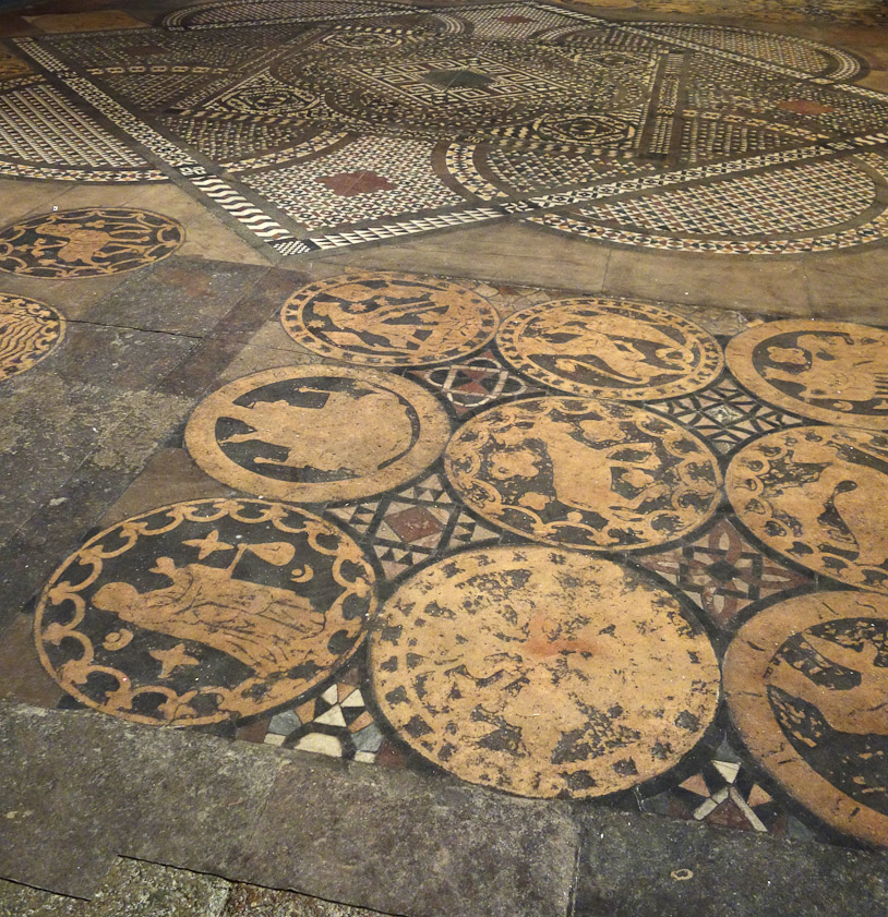 The pavement in the ambulatory