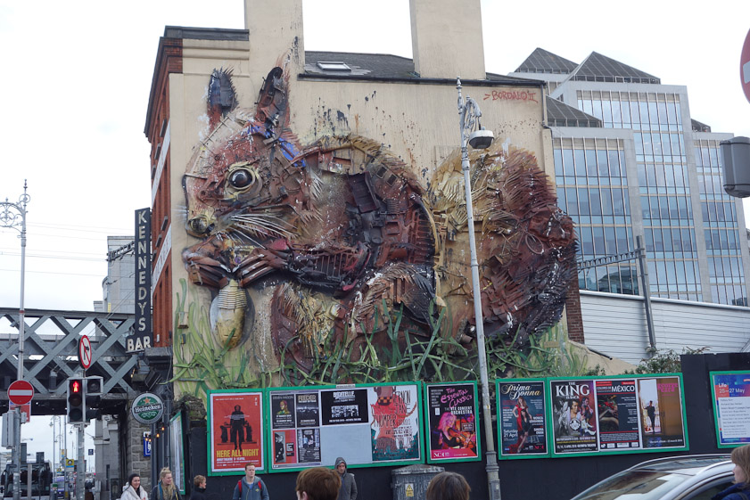 Mural near our apartment