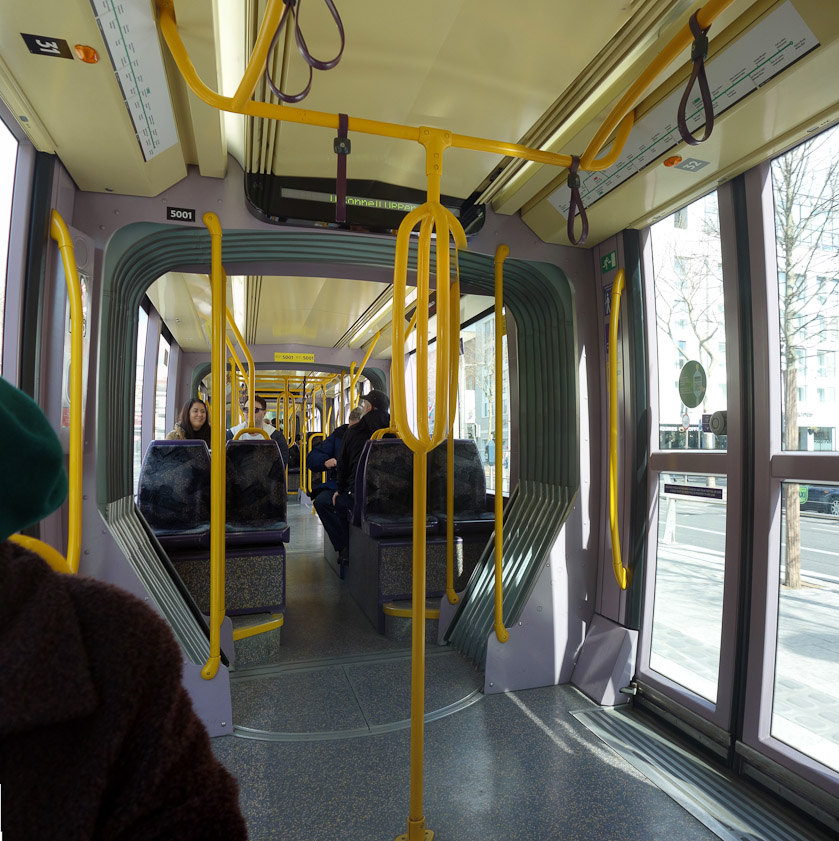 Dublin had a tram system from 1872 to 1959, when it closed due to competition from buses. The new LUAS tram system resumed service in 2004. We only used it on our last day.