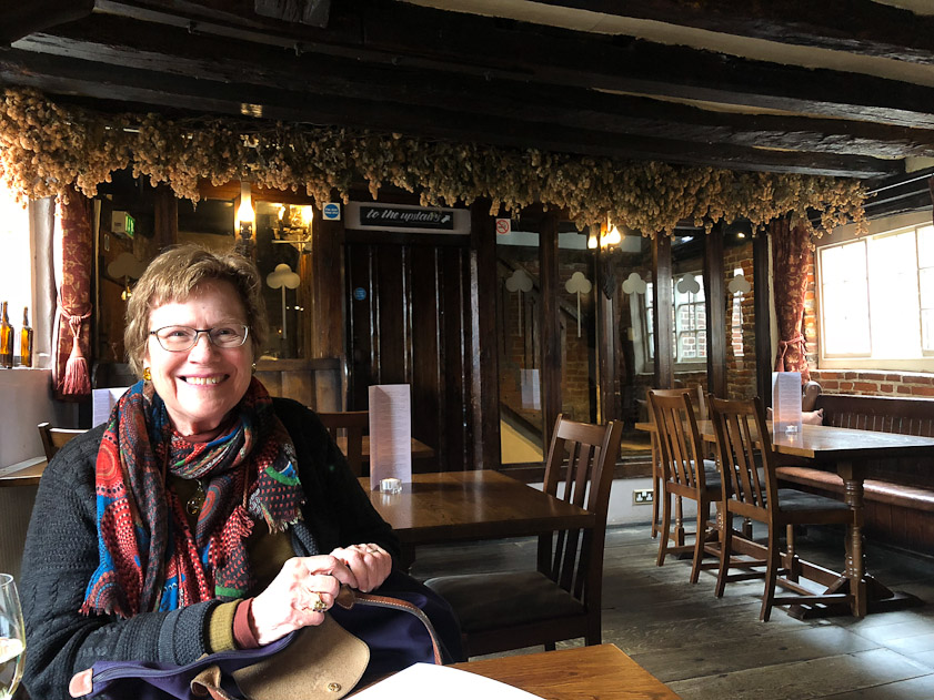 The Parrot pub was fairly picturesque.