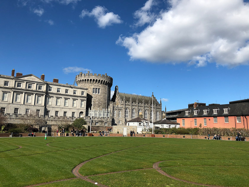 The other side of the Castle, from the front of the Beatty Library.