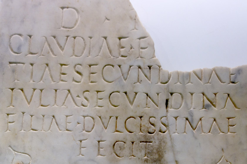 Similar script to the first example, but less uniform.