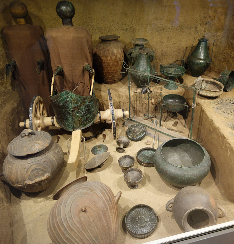 Necropolis of Osteria, found 1965, from 680-670 BC