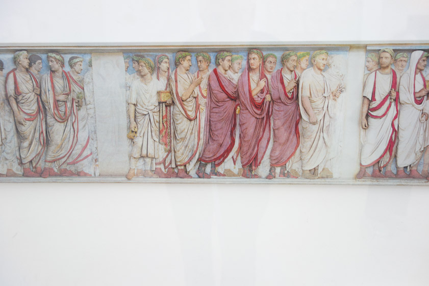 This is the estimate of what the north panel looked like when painted.