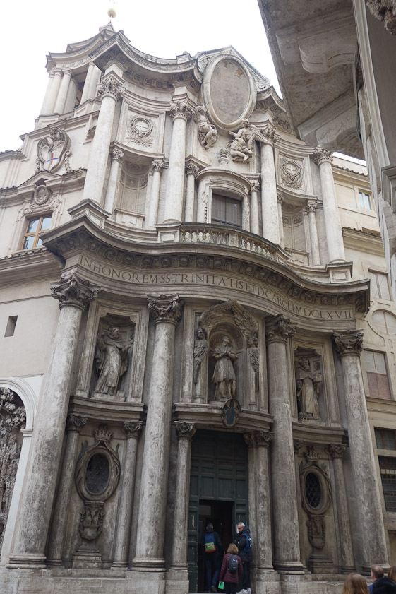 On our last day, we started by visiting another Borromini church, San Carlino alle Quattro Fontane.