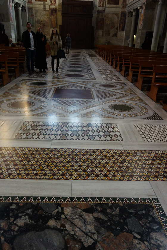 The floor was laid 1916-18