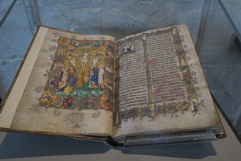 The Litlyngton Missal was made 1383-84 for services held at the high altar.