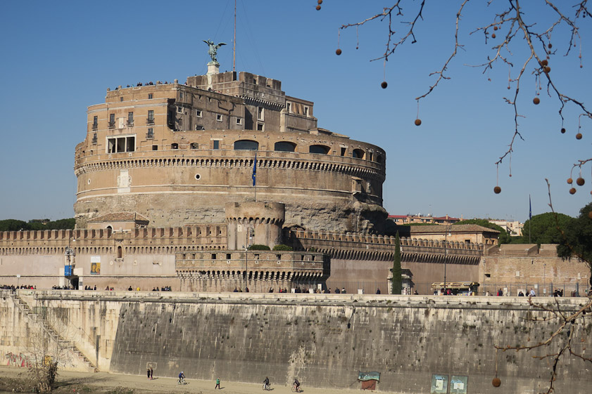 This wa originally Emperor Hadrian's masoleum.