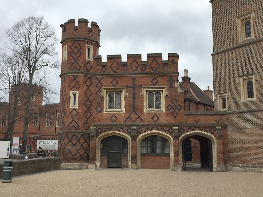 Eton College has a series of houses of various ages.