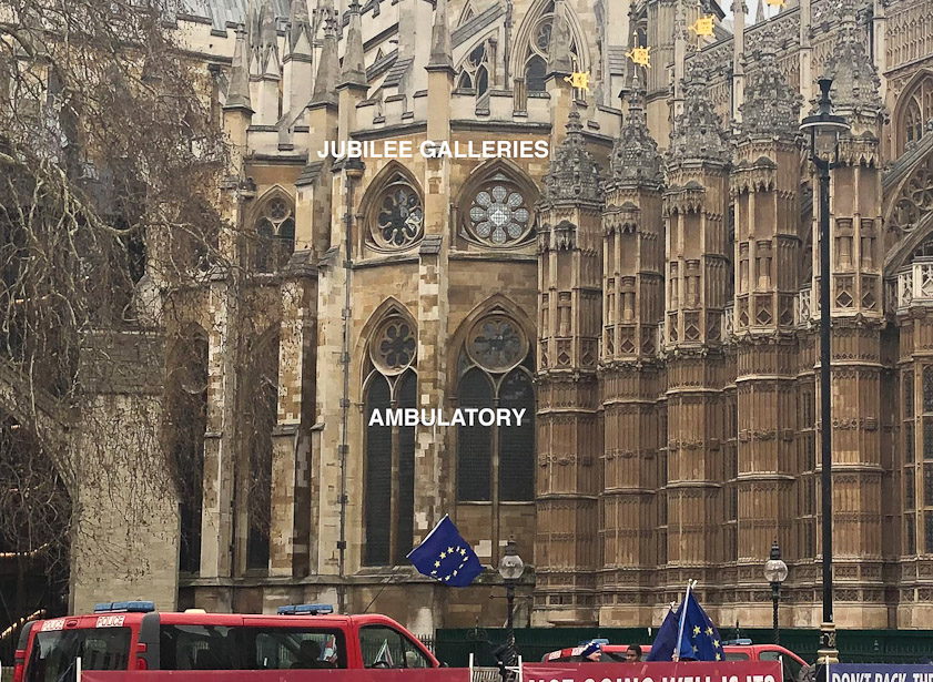 This blowup shows the Queen's Diamond Jubilee Galleries on top of the ambulatory.