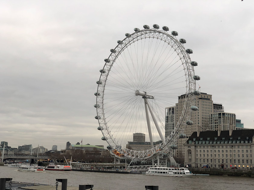 A closer view of the ferris wheel, called for now 