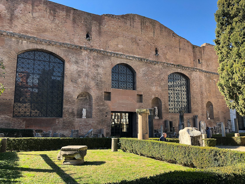 The Giardino and part of the museum that we didn't visit.