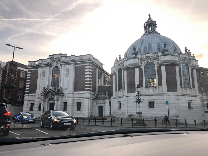 We took an Uber from Heathrow Terminal 5 to our lodging in Eton, and drove past these buildings of Eton College.