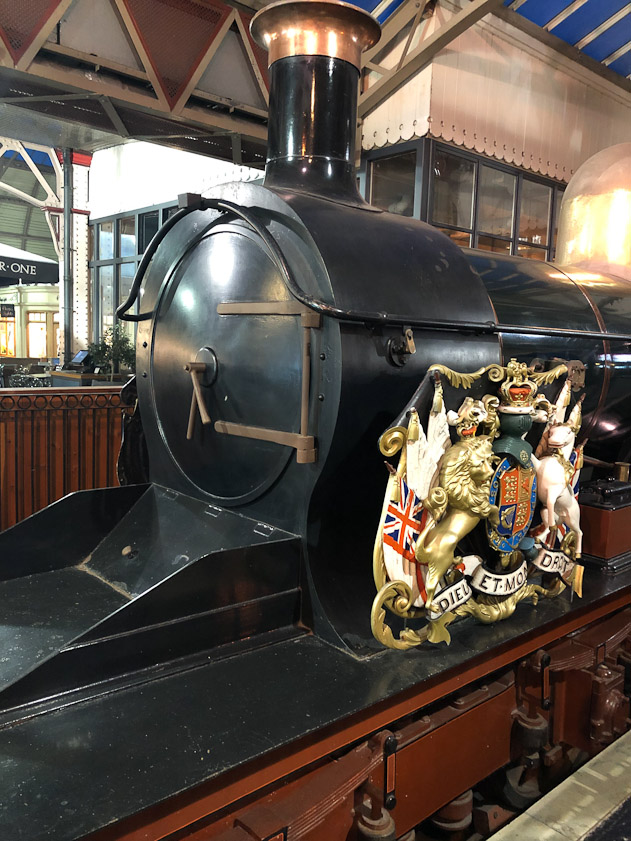 British Railways and Madame Tussauds created an exhibition in 1982 that included a simulated engine such as had drawn Queen Victoria's train.    https://en.wikipedia.org/wiki/Windsor_%26_Eton_Central_railway_station