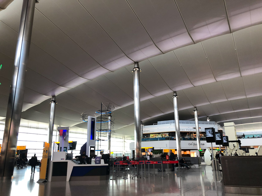 Heathrow Terminal 2.