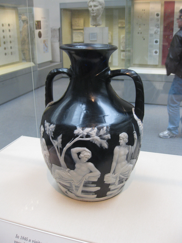 The other side of the Portland Vase.