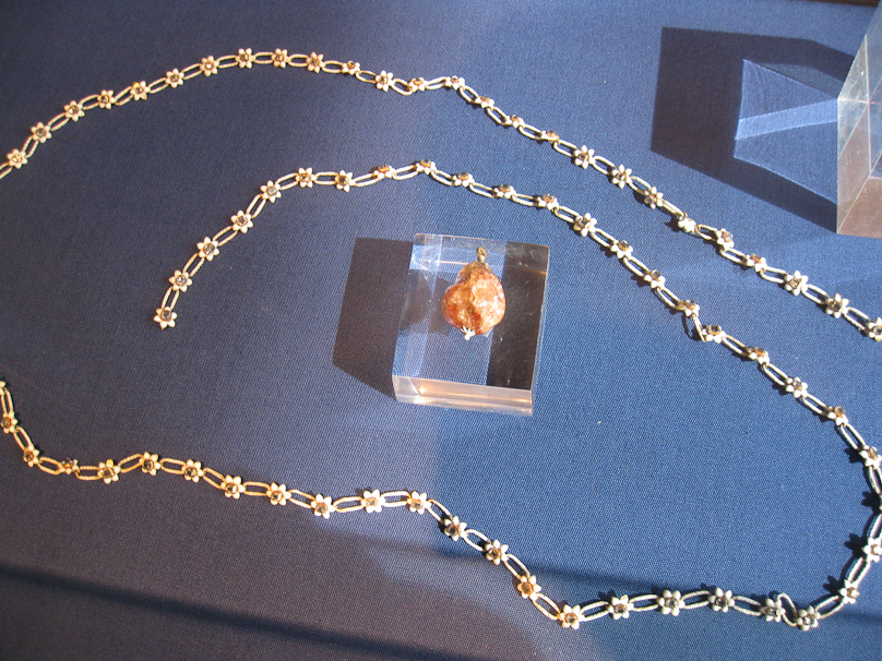 Part of the Cheapside Hoard, found in 1912. An exhibition is planned.