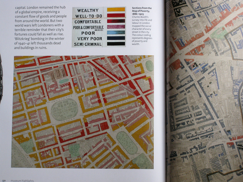 Note the bottom social class of this survey of London done 1886-1903: 