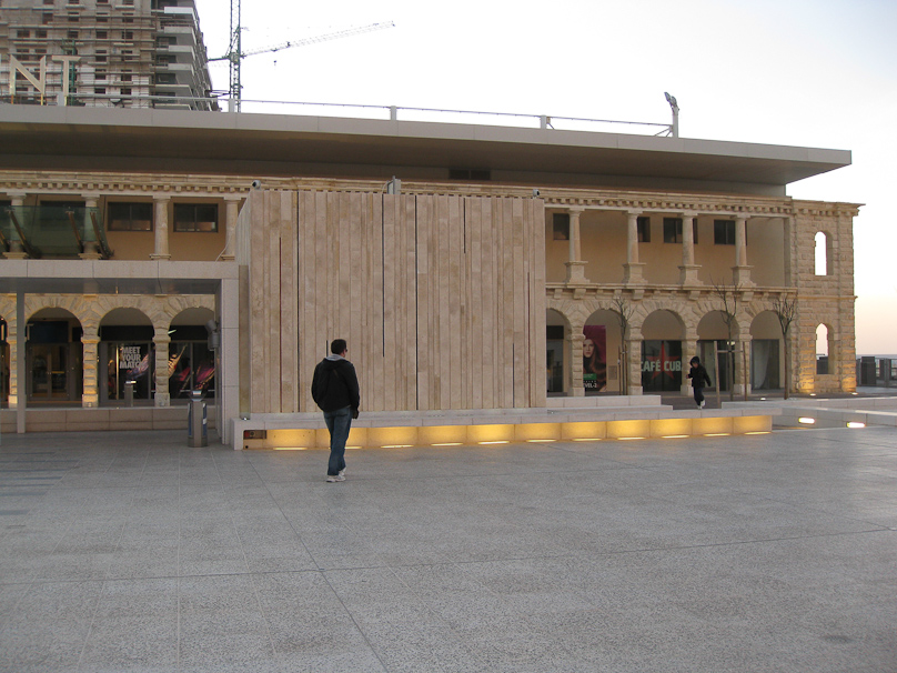 The Point shopping mall reused old arcades at the end of the Sliema peninsula.