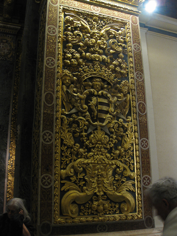 Decoration of the Co-Cathedral in Valetta.