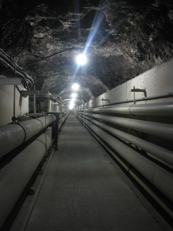 This tunnel was marked 