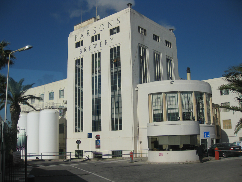 Farsons Brewery building from 1949.