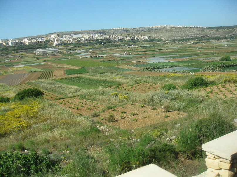 As we drove away from the farm that we visited we saw many other small farms along this valley.