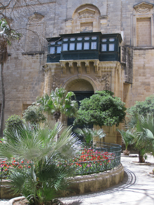 On the first full day of the SIA tour we visited Valletta. This is the courtyard in the Grand Master's Palace.