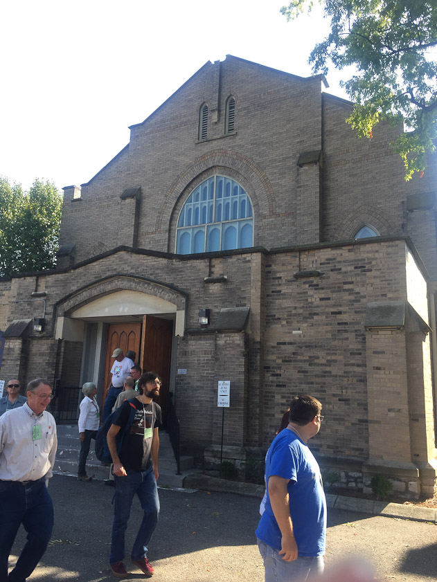 This is the former church housing Ocean Way recording studio.