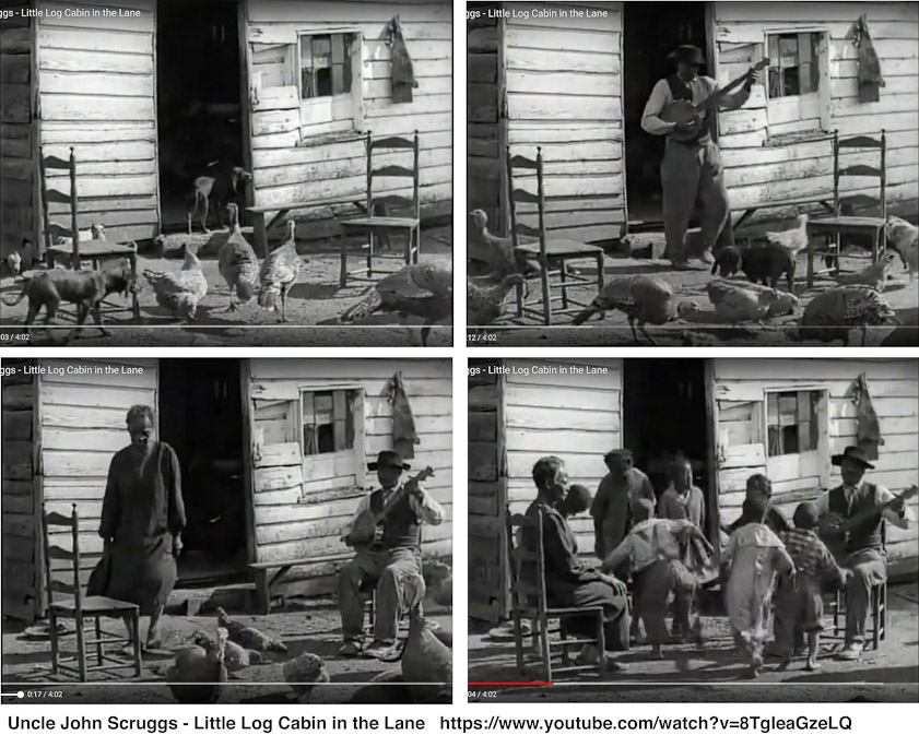 This old movie from 1928 was the earliest ancestor of country music shown at the Hall of Fame.
