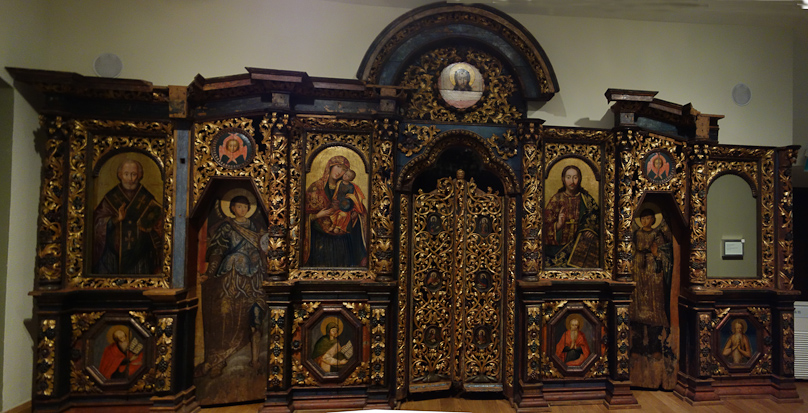 18c Iconostasis (screen separating the nave from the sanctuary in a church).