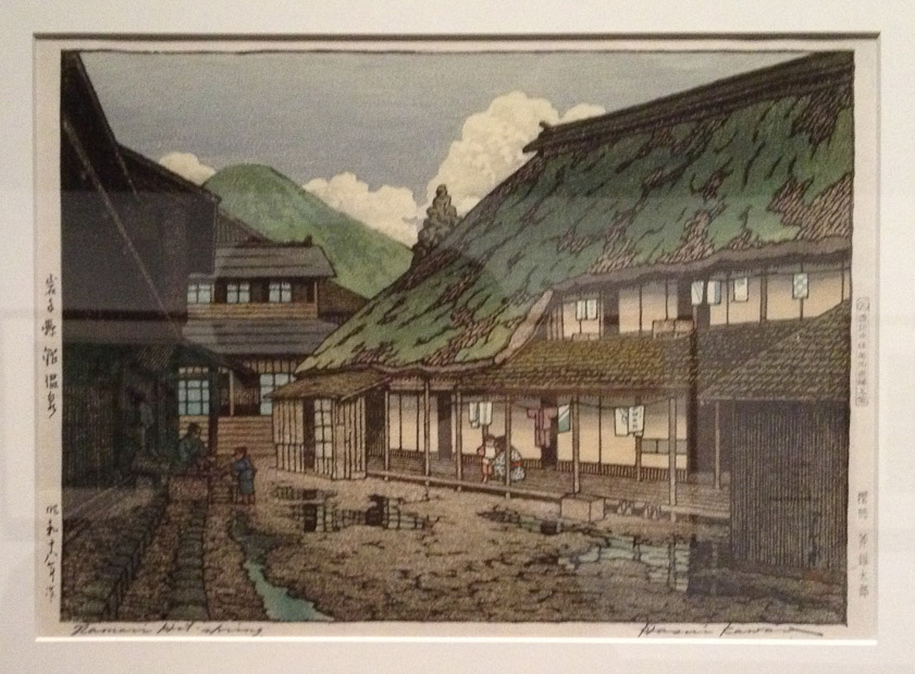 Hasui Kawase (1883-1957) was a leading proponent of the shin hanga (new print) movement. This is 