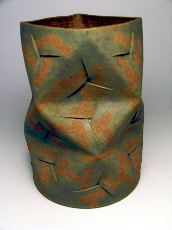 José Sierra makes precisely formed imaginative ceramic vessels like this at affordable prices, but they were all sold.