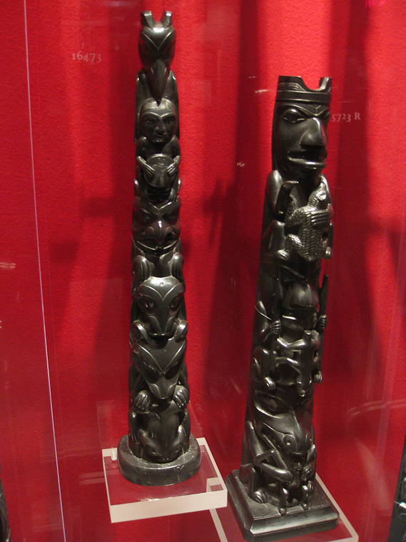More Haida carvings in argillite.