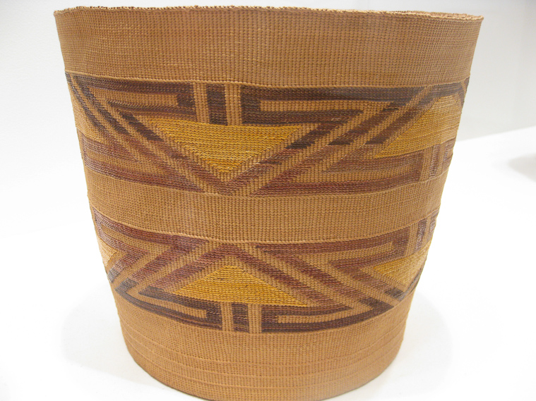 Tlingit Indian basket, circa 1900.