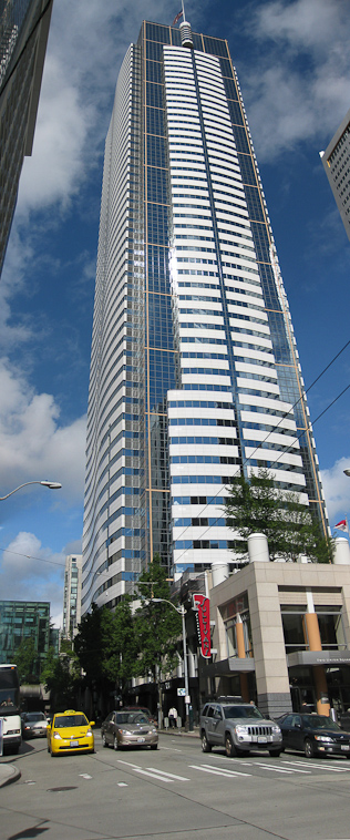 Typical Seattle downtown skyscraper.