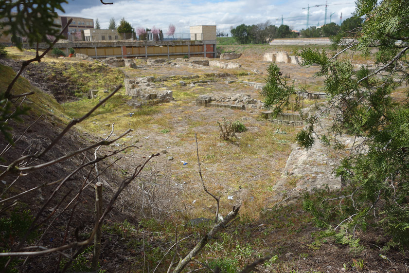 Near the bus stop is what I think is an undeveloped Roman site.
