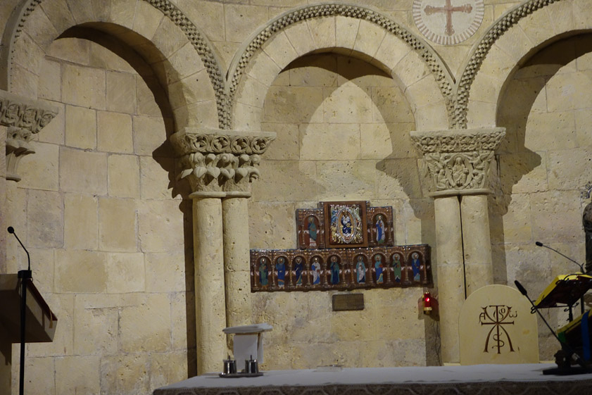 Nice detail in the apse of Santísima Trinidad.